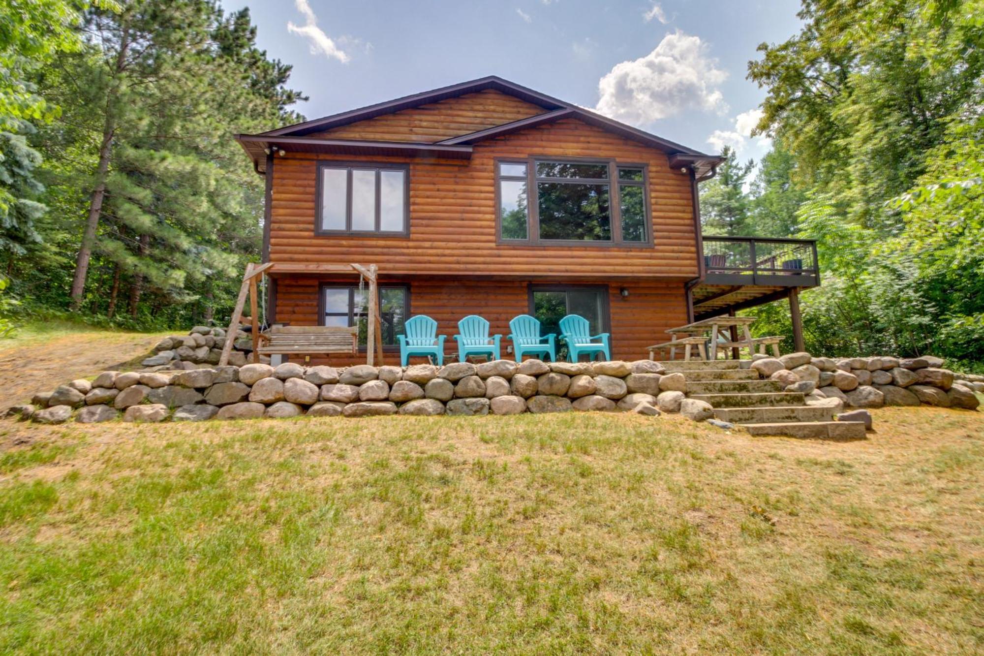 Beautiful Breezy Point Home With Beach And Dock! Pequot Lakes ภายนอก รูปภาพ